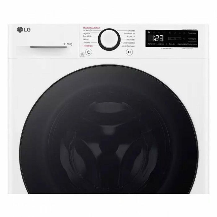 Lavadora-Secadora Inteligente LG F4DR6011AGW 11 kg/6 kg 1400 rpm 3