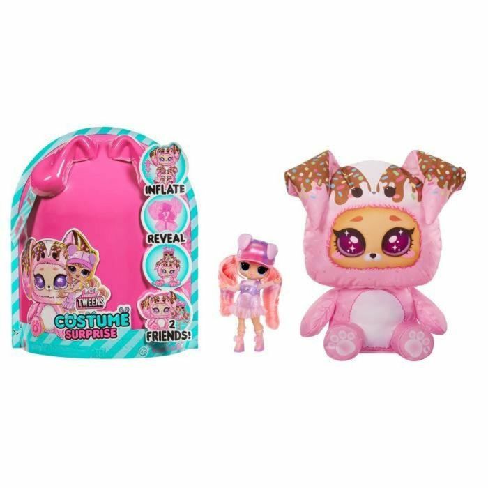 LOL Surprise - Muñeca Disfraz Preadolescentes - Ali Dance - Muñeca 17cm + animal hinchable - Sorpresa por descubrir - 4 modelos para coleccionar 1