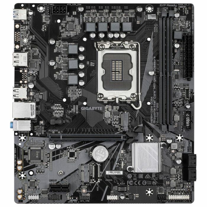 GIGABYTE H610M D3W Placa Base Intel H610 LGA 1700 DDR4 3200MHz, Micro ATX, 12ª-14ª Gen Core, PCIe 3.0 M.2, LAN 1 GbE 5 GIGABYTE H610M D3W Placa Base Intel H610 LGA 1700 DDR4 3200MHz, Micro ATX, 12ª-14ª Gen Core, PCIe 3.0 M.2, LAN 1 GbE 5