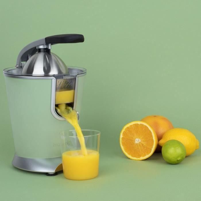 Hkoenig AGR88 Exprimidor de cítricos Profesional 160W con Brazo Articulado, Antigoteo, Acero Inoxidable y Libre de BPA 2 Hkoenig AGR88 Exprimidor de cítricos Profesional 160W con Brazo Articulado, Antigoteo, Acero Inoxidable y Libre de BPA 2