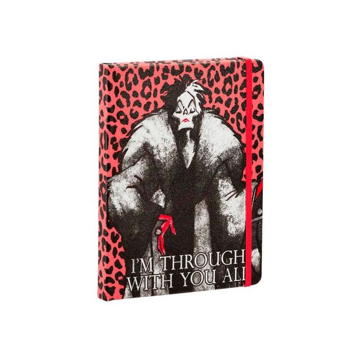 Funko Libreta Disney Villanos Cruella de Vil - Diseño Espectacular Funko Libreta Disney Villanos Cruella de Vil - Diseño Espectacular