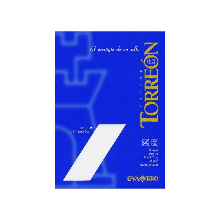 Papel Verjurado A4 Torreon 90G 100H Blanco