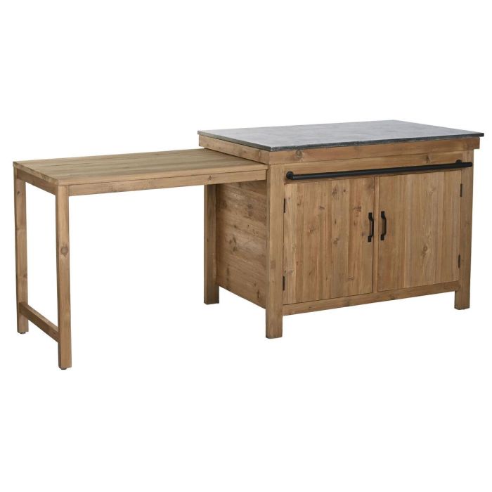 Isla Cocina Cottage DKD Home Decor Natural Negro 75 x 90 x 120 cm 7 Isla Cocina Cottage DKD Home Decor Natural Negro 75 x 90 x 120 cm 7
