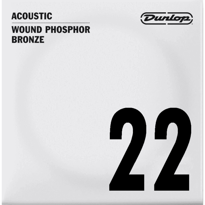 Cuerda Acústica Dunlop 92/8 Phosphor Bronze .022 1 Cuerda Acústica Dunlop 92/8 Phosphor Bronze .022 1