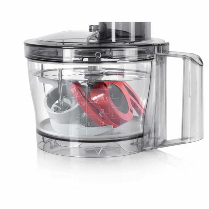 Bosch MCM3501M Robot Multifunción Multi Talento 800W, Tazón 2.3L, Mini Picador, Molinillo y Discos Rallar/Picar Negro/Inox 2 Bosch MCM3501M Robot Multifunción Multi Talento 800W, Tazón 2.3L, Mini Picador, Molinillo y Discos Rallar/Picar Negro/Inox 2