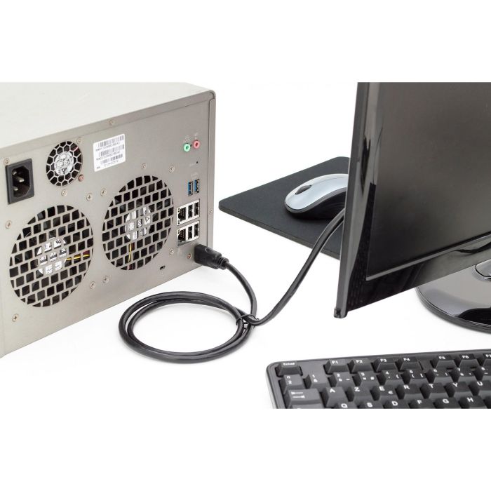 DIGITUS HDMI Anschlusskabel TypA 4K 60Hz Ethernet 5.0m 4