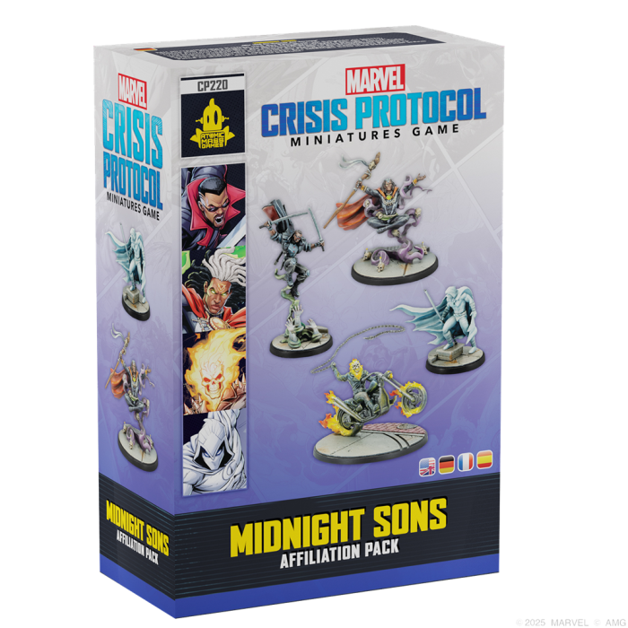 Marvel Crisis Protocol: Midnight Sons Affiliation Pack Marvel Crisis Protocol: Midnight Sons Affiliation Pack