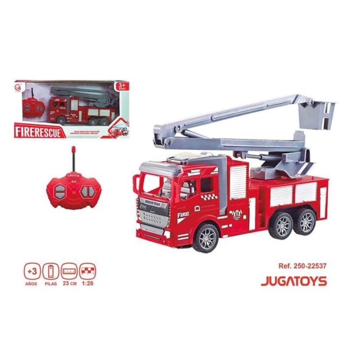 Camión bomberos radio control escala 1:28, 23cm 2 Camión bomberos radio control escala 1:28, 23cm 2