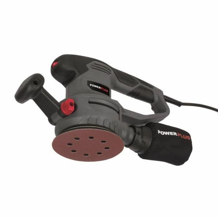Lijadora de órbita aleatoria POWERPLUS 450 W POWE40030 3 Lijadora de órbita aleatoria POWERPLUS 450 W POWE40030 3
