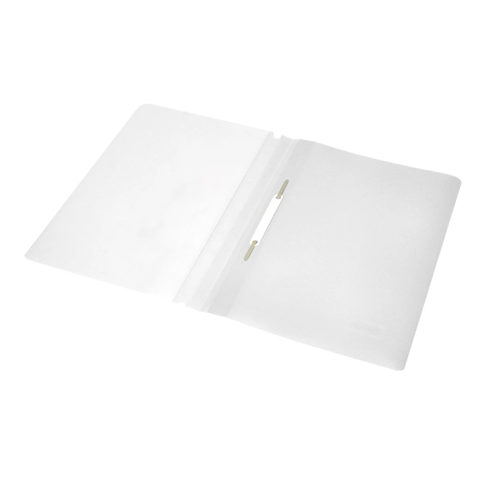 Q-connect Carpeta Dossier Fastener Plástico DIN A4 Blanco PVC Transparente 7