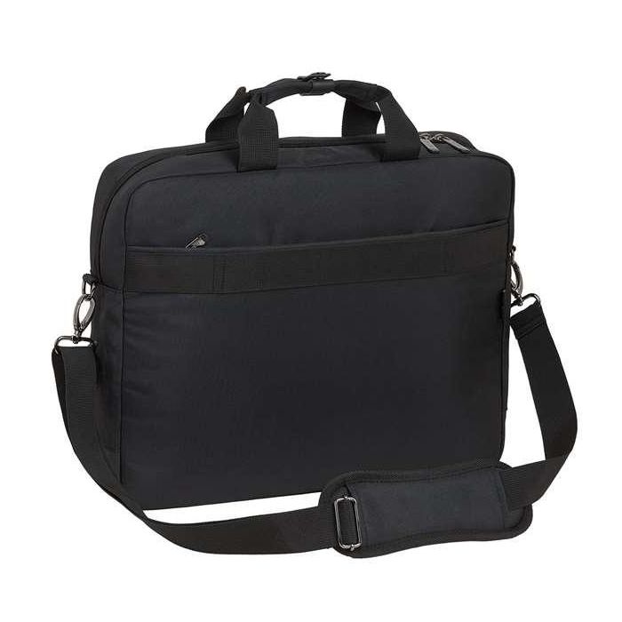 Safta Maletín para Portátil 15,6" Business 41x90x33cm Negro Nylon Gucci 900D + Piel PVC