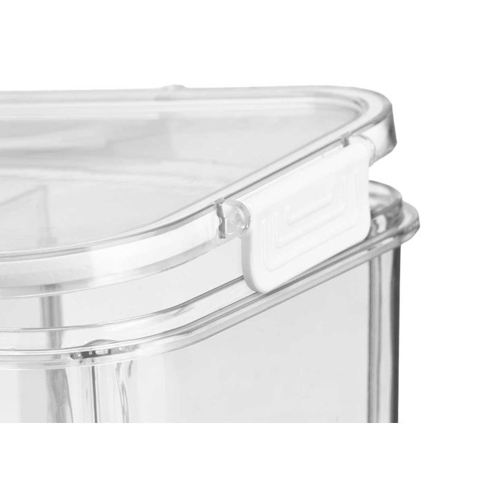 Fiambrera Rectangular Hermetica Blanca 650Ml Leknes 18X7CM (24 Unidades) 2 Fiambrera Rectangular Hermetica Blanca 650Ml Leknes 18X7CM (24 Unidades) 2