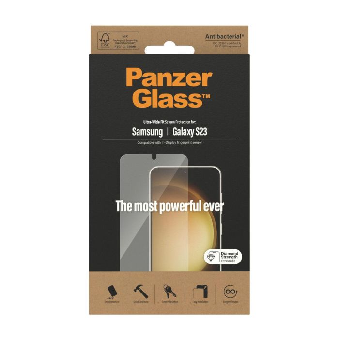 Protector de Pantalla Panzer Glass 7322 Samsung Samsung Galaxy S23 1 Protector de Pantalla Panzer Glass 7322 Samsung Samsung Galaxy S23 1