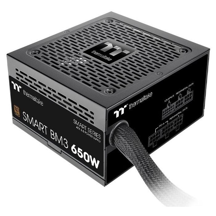 Thermaltake 650W Smart BM3 80+ Bronze Fuente de Alimentación