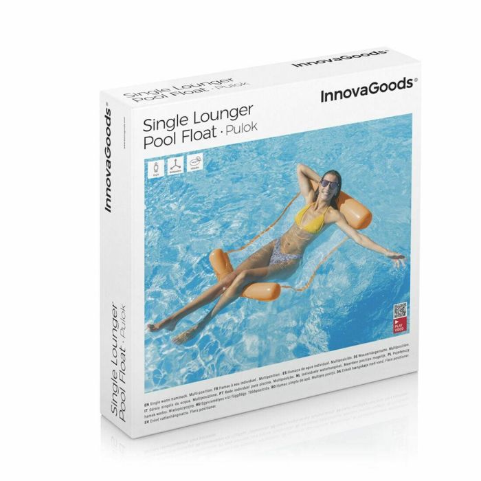 Hamaca de Agua Flotante Individual para Piscina InnovaGoods 2 Unidades 12 Hamaca de Agua Flotante Individual para Piscina InnovaGoods 2 Unidades 12