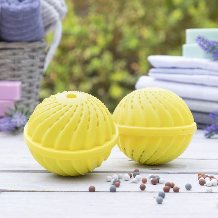 Bolas para Lavar la Ropa sin Detergente Delieco InnovaGoods Pack de 2 uds 8 Bolas para Lavar la Ropa sin Detergente Delieco InnovaGoods Pack de 2 uds 8
