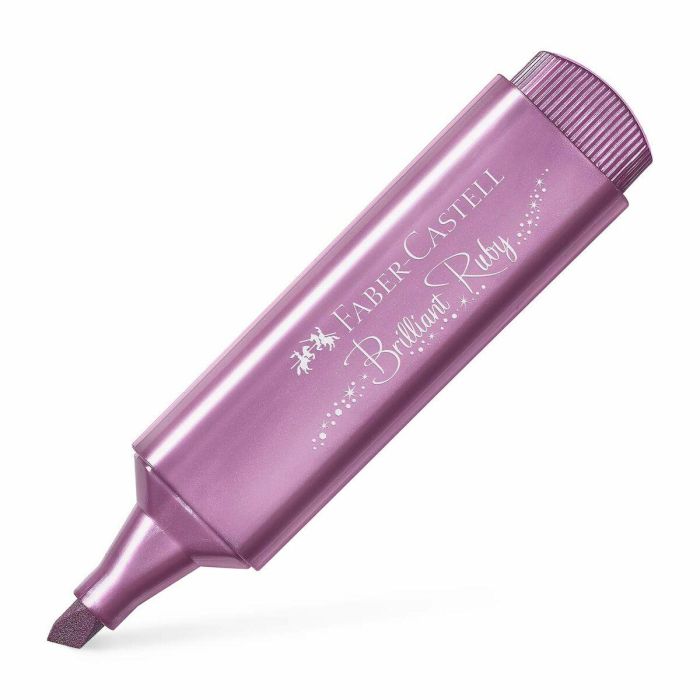 Subrayador Faber-Castell TEXTLINER 46 Rosa Rubí (10 Unidades) 5 Subrayador Faber-Castell TEXTLINER 46 Rosa Rubí (10 Unidades) 5