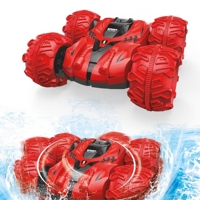 Tachan Coche Anfibio con Ruedas Hinchables XL para Tierra y Agua 2