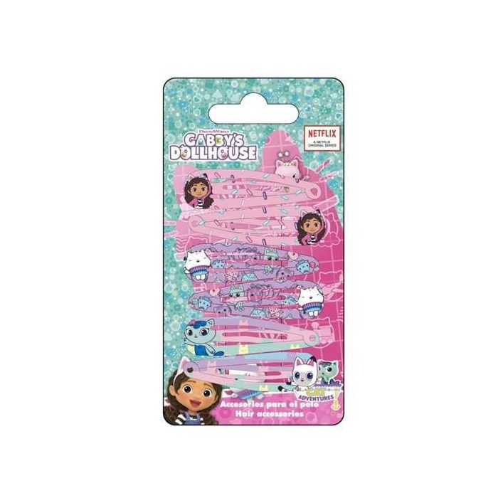 Accesorios pelo clips 6 piezas gabby´s dollhouse 6.5 x 12.5 x 0.1 cm Accesorios pelo clips 6 piezas gabby´s dollhouse 6.5 x 12.5 x 0.1 cm