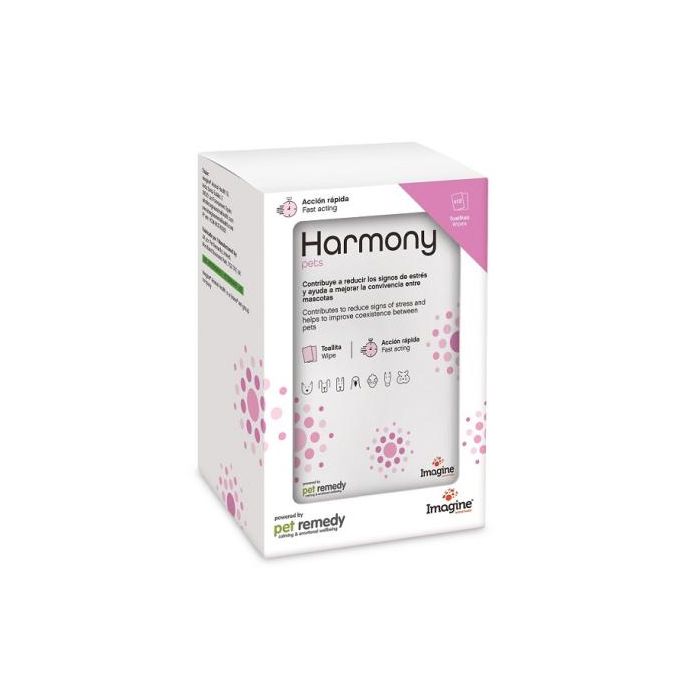 Harmony Pets Toallitas Calmantes para Mascotas 12 Unidades