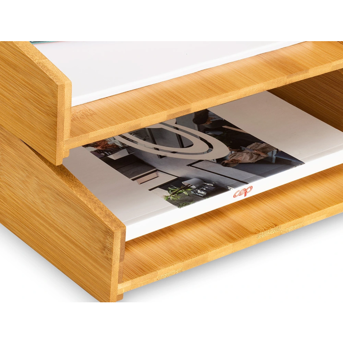 Bandeja Sobremesa Cep 24001 Bambu Castaño Pack De 2 2