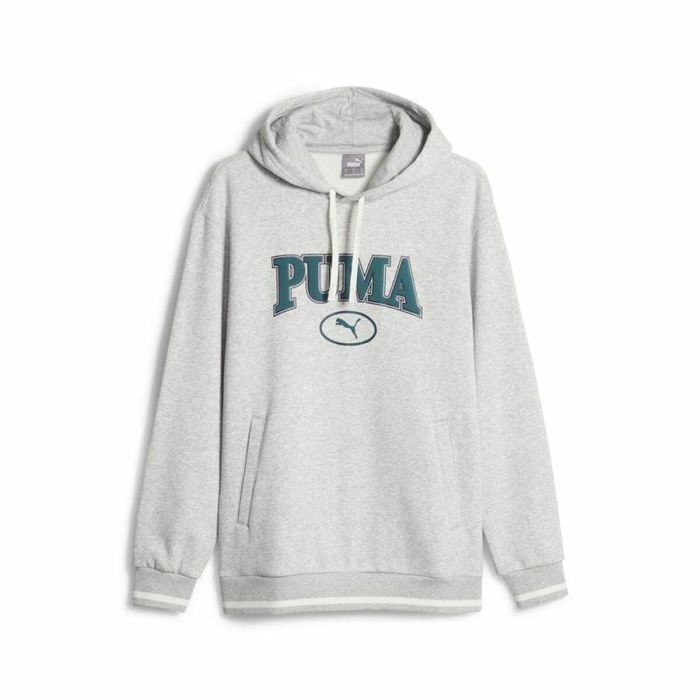 Sudadera con Capucha Hombre Puma Squad Fl Gris claro 0 Sudadera con Capucha Hombre Puma Squad Fl Gris claro 0