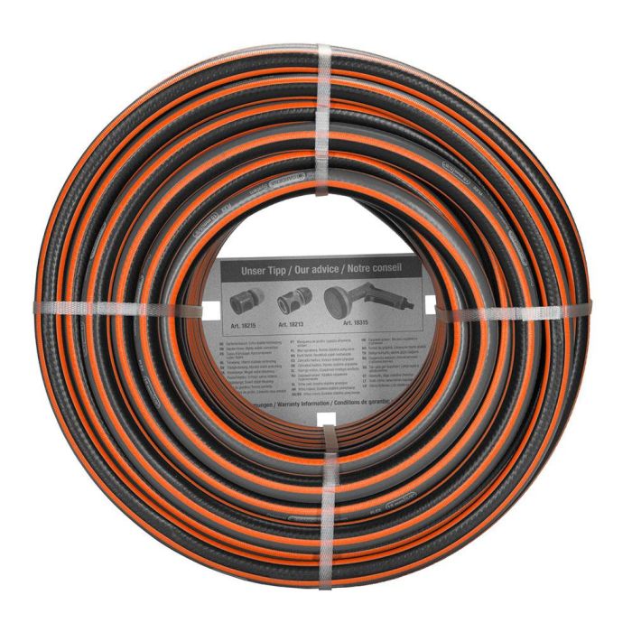 Gardena Manguera de riego Flex 50 m Ø15mm (5/8") PVC entramado alta calidad, anti UV, 25 bar 2 Gardena Manguera de riego Flex 50 m Ø15mm (5/8") PVC entramado alta calidad, anti UV, 25 bar 2