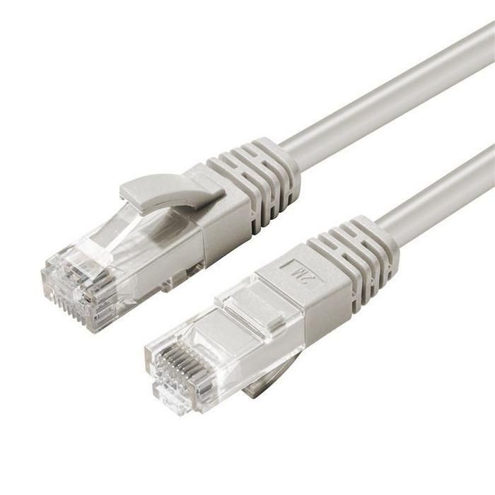 MicroConnect CAT6A UTP Network Cable 0.25m, Grey MicroConnect CAT6A UTP Network Cable 0.25m, Grey