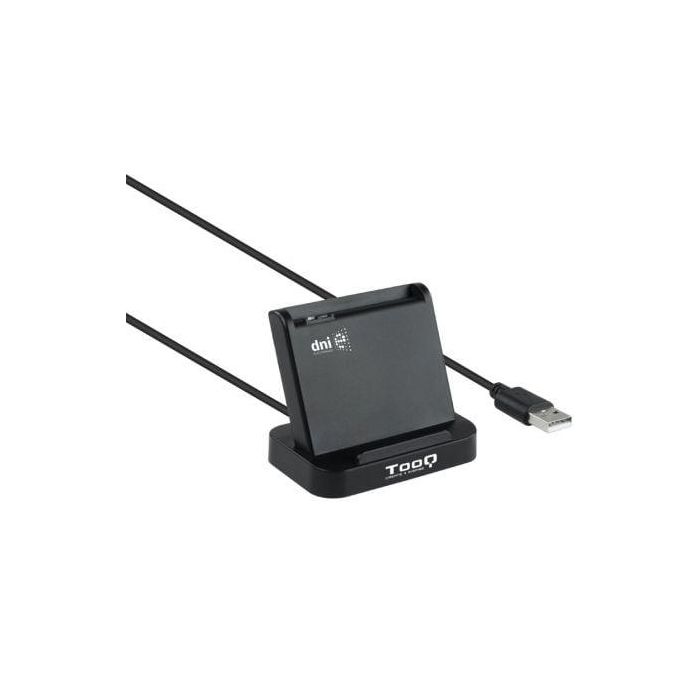 Lector de DNI TooQ TQR-220B/ USB 2.0/ Negro Lector de DNI TooQ TQR-220B/ USB 2.0/ Negro