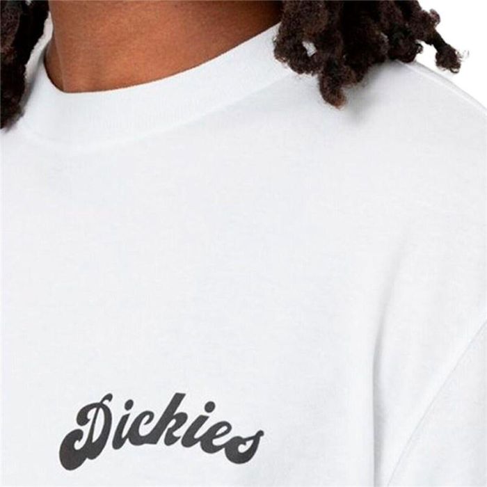 Camiseta de Manga Corta Hombre Dickies Grainfield Blanco 2