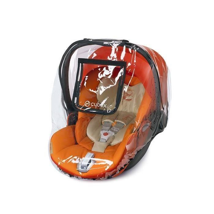 Cybex 516404002 Funda Lluvia para Sillas de Coche Aton Cloud Q Transparente