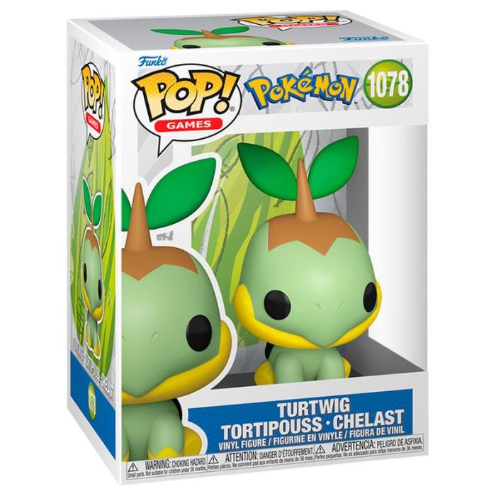 Figura POP Pokemon Turtwig - Tortipouss - Chelast 1
