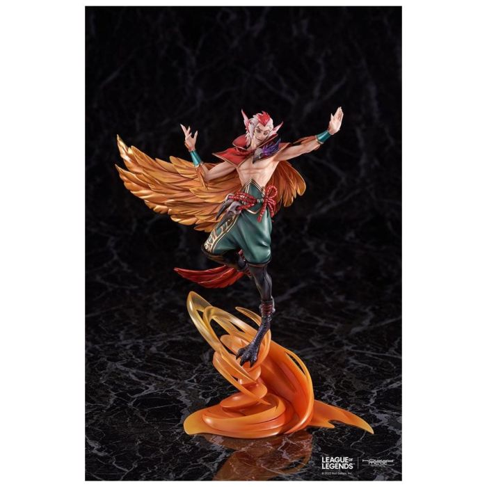 Figura League Of Legends Estatua Rakan 1 Figura League Of Legends Estatua Rakan 1