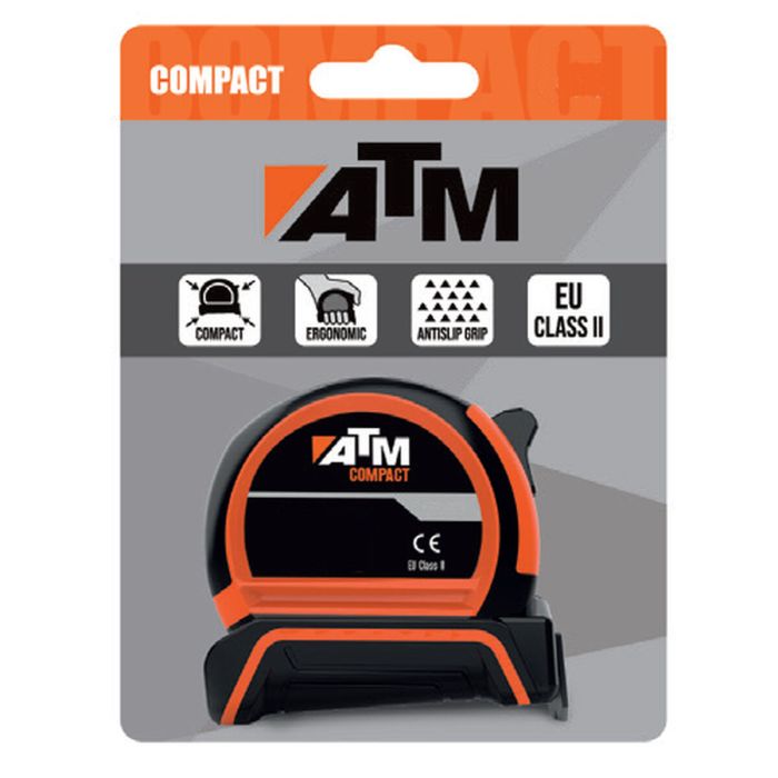 Cinta Métrica ATM Compact ABS 8 m x 25 mm (8 m) 1 Cinta Métrica ATM Compact ABS 8 m x 25 mm (8 m) 1