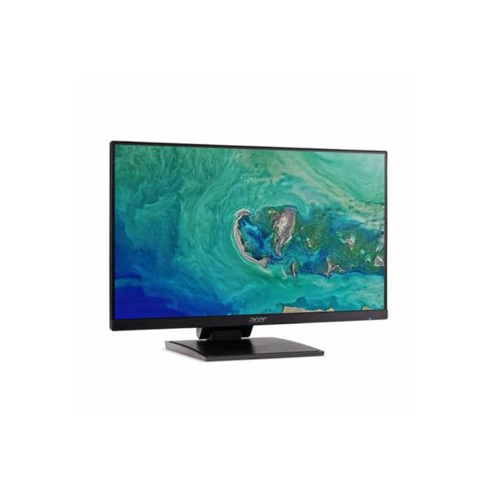 Acer UM.QV1AA.001 Monitor 23.8 Pulgadas Full HD (1920x1080) IPS 75Hz, Puertos USB-C, HDMI, Altavoces, Ajuste Altura, Montaje VESA