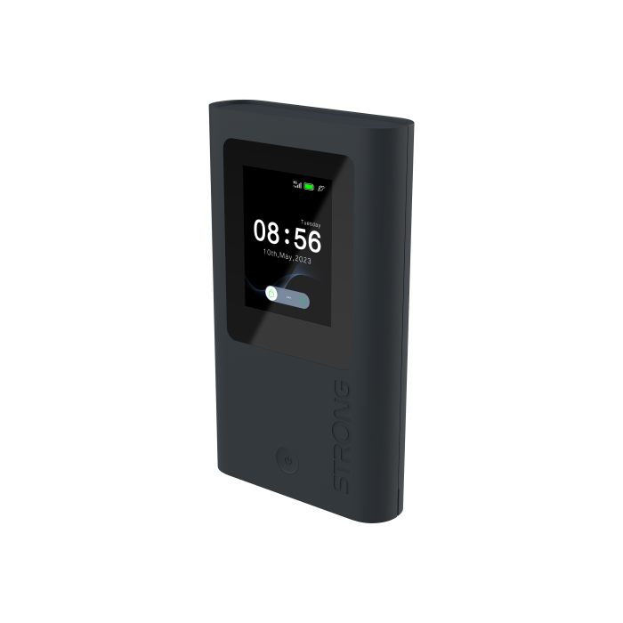 Strong 5GMIFIAX1800 Enrutador Inalámbrico Portátil 5G Wi-Fi 6 (802.11ax) Doble Banda (2.4/5 GHz) 1201 Mbps Negro 0 Strong 5GMIFIAX1800 Enrutador Inalámbrico Portátil 5G Wi-Fi 6 (802.11ax) Doble Banda (2.4/5 GHz) 1201 Mbps Negro 0