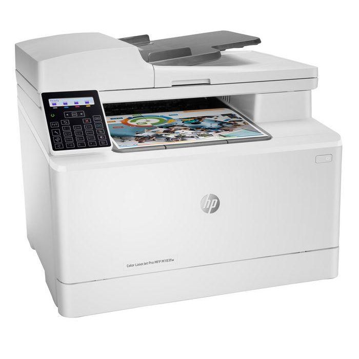 HP M183fw Color LaserJet Pro MFP, Impresora Multifunción Láser Color Inalámbrica con Fax, Productividad y Conectividad Móvil 2 HP M183fw Color LaserJet Pro MFP, Impresora Multifunción Láser Color Inalámbrica con Fax, Productividad y Conectividad Móvil 2