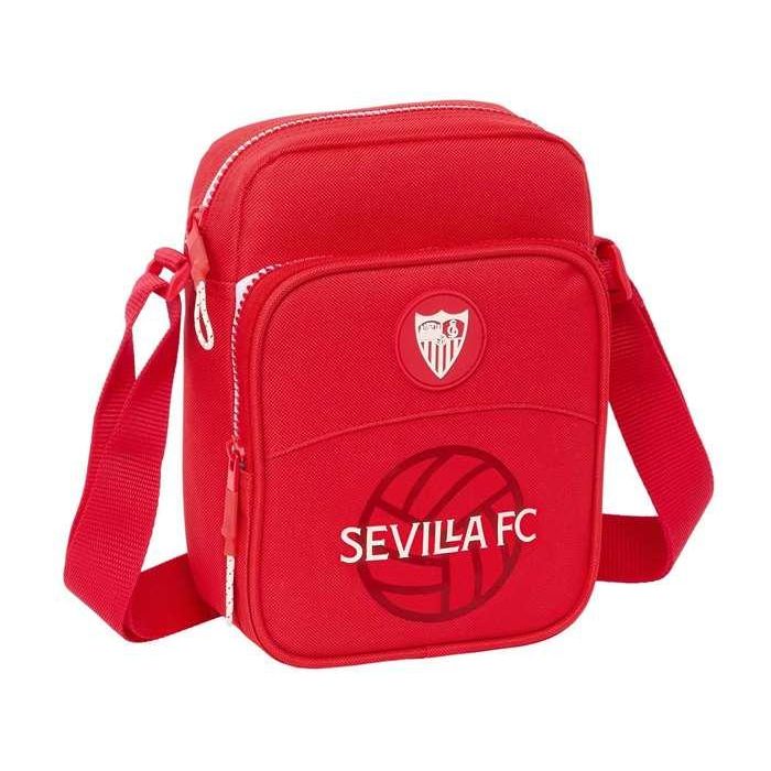 Bandolera Safta Pequeña Sevilla F.C. Corporativa 220x160x60 mm Bandolera Safta Pequeña Sevilla F.C. Corporativa 220x160x60 mm