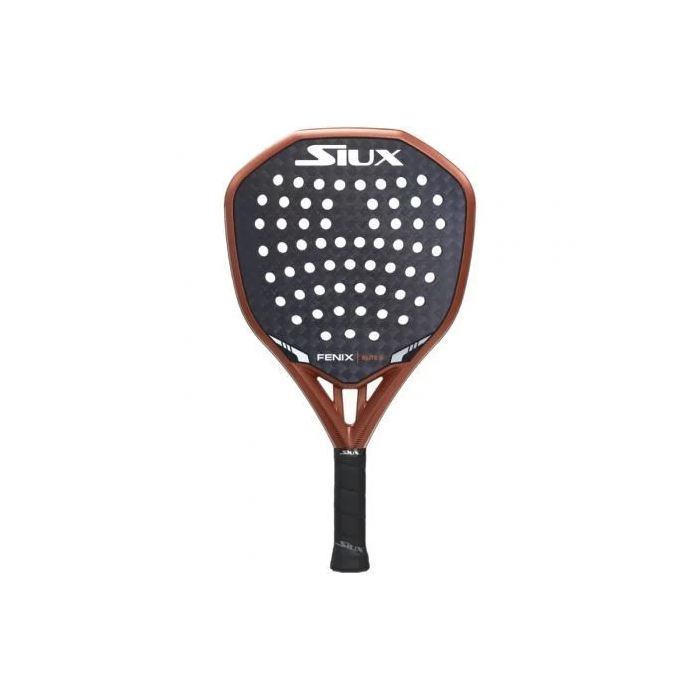 Siux Pala de Pádel Fenix Elite 5 2025 Negra y Bronce para Jugadores Avanzados