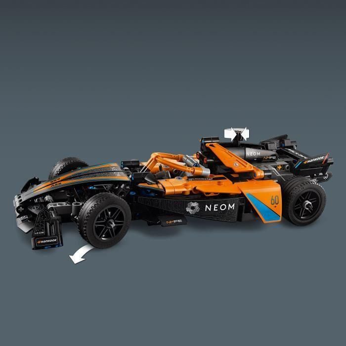 LEGO 42169 Technic NEOM McLaren Fórmula E Coche de Carreras, Maqueta Construible, Juguete Educativo y Coleccionable 3