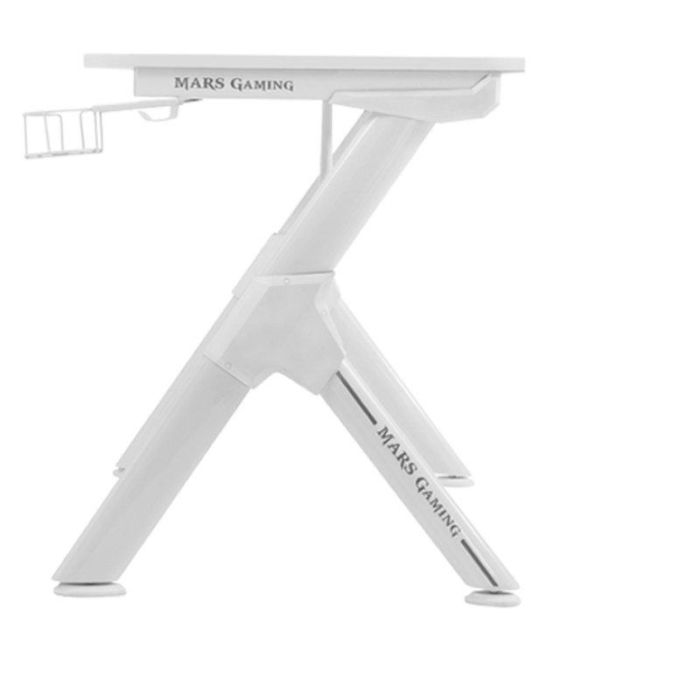 Mars Gaming MGD140W Blanco Mesa Gaming 140cm Soportes Extra Alfombrilla Total 1 Mars Gaming MGD140W Blanco Mesa Gaming 140cm Soportes Extra Alfombrilla Total 1