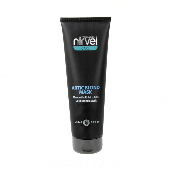 Nirvel Artic Blond Mask Mascarilla para Rubios Fríos 250ml – Neutraliza Tonos Cálidos y Repara con Keratina