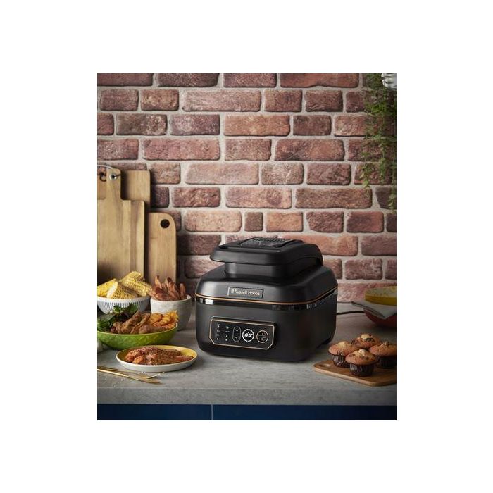 Russell Hobbs 26520-56 Freidora de Aire y Robot de Cocina SatisFry Air & Grill 5.5L Multifunción - Asar, Hornear, Dorar 8 Russell Hobbs 26520-56 Freidora de Aire y Robot de Cocina SatisFry Air & Grill 5.5L Multifunción - Asar, Hornear, Dorar 8