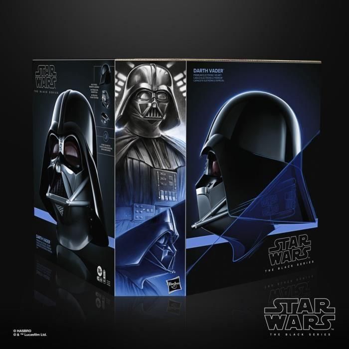 Hasbro HAS5010994187637 Casco Electrónico Darth Vader Star Wars Black Series Artículo Cosplay para Mayores de 14 años 5 Hasbro HAS5010994187637 Casco Electrónico Darth Vader Star Wars Black Series Artículo Cosplay para Mayores de 14 años 5