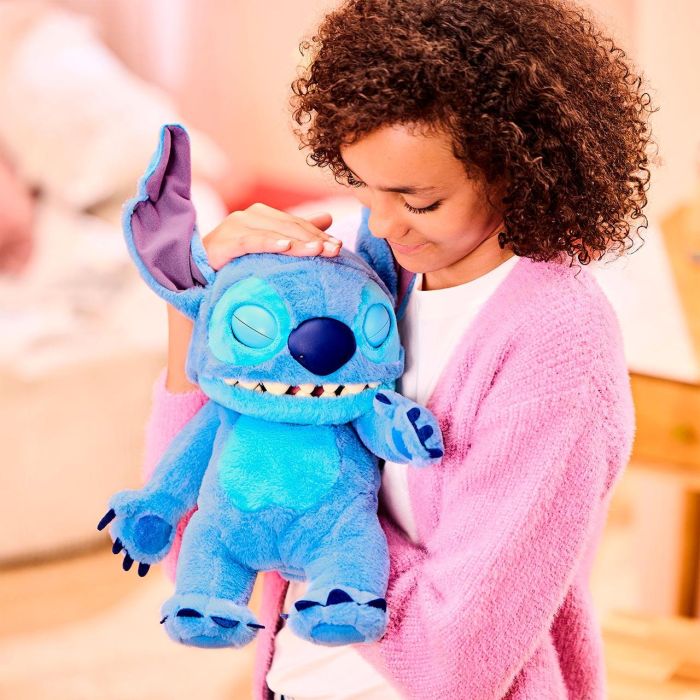 Disney Peluche Stitch FX de 30 cm, Adorable Peluche Interactivo con Sonidos y Reacciones, Edad Recomendada +3 Años 6