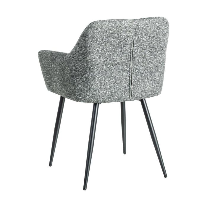 Silla Jaspeado Verde Tejido-Metal 59 X 54 X 81 cm