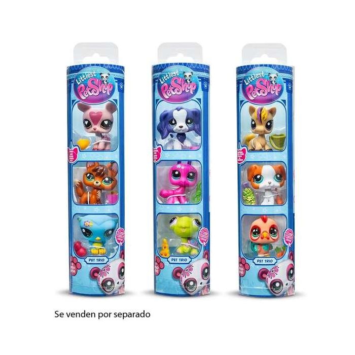 Littlest Pet Shop Pack 3 Figuras Mascotas 6,35x25,4x6,35 cm Modelos Surtidos 19 Littlest Pet Shop Pack 3 Figuras Mascotas 6,35x25,4x6,35 cm Modelos Surtidos 19