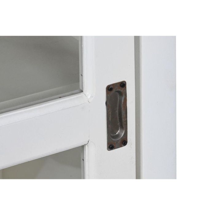 Aparador DKD Home Decor 165 x 45,7 x 105,4 cm Cristal Gris Blanco Marrón oscuro Madera de mango 4 Aparador DKD Home Decor 165 x 45,7 x 105,4 cm Cristal Gris Blanco Marrón oscuro Madera de mango 4