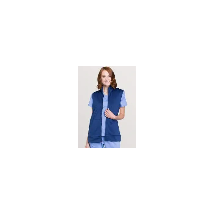 Casaca Unisex Con Cremallera Azul Marino Talla S Cherokee