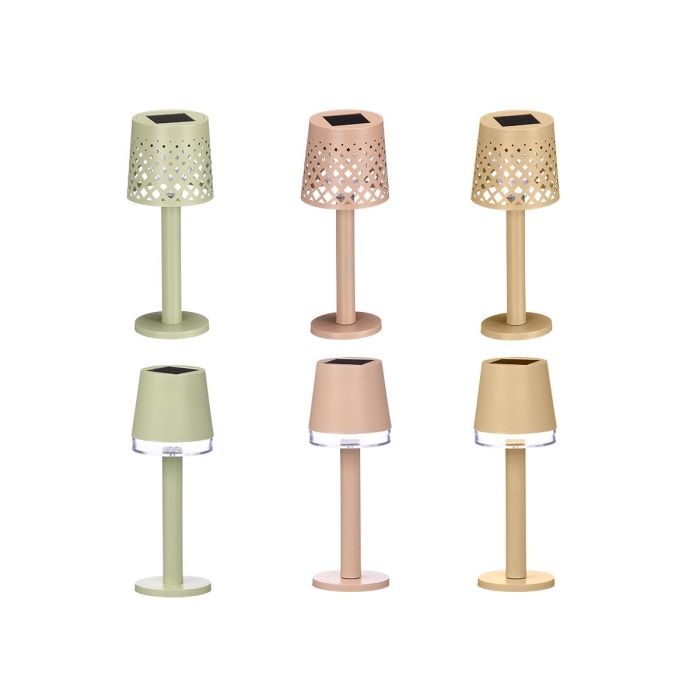 Ibergarden Lampara Solar Pie Surtidos 3 Modelos 8x21x8cm (Set de 12) 1